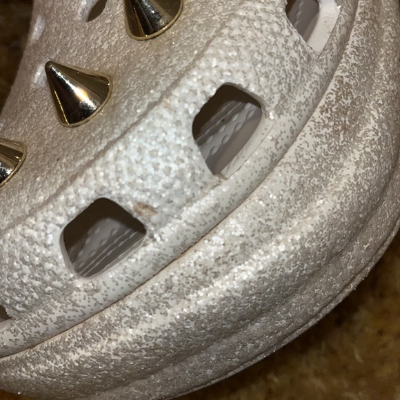 BAE platform glitter studded Crocs - Picture 6 of 10